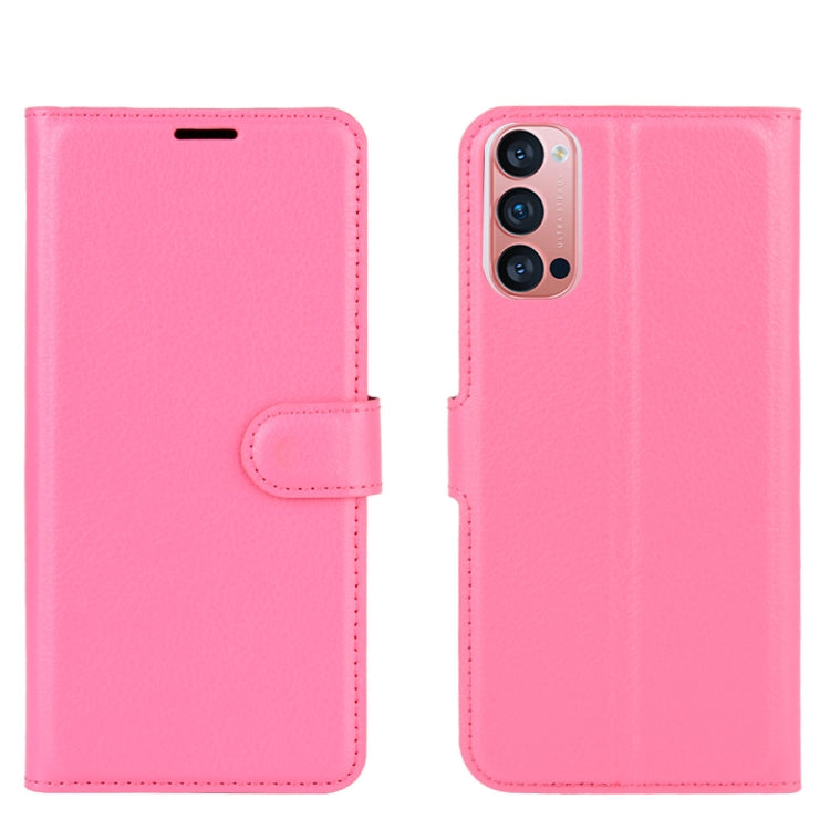 For OPPO Reno 4 Pro 5G Litchi Texture Horizontal Flip Protective Case with Holder & Card Slots & Wallet