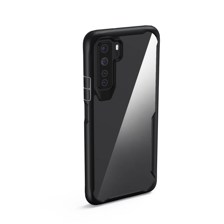 For Huawei Nove 7 SE Transparent PC + TPU Full Coverage Shockproof Protective Case