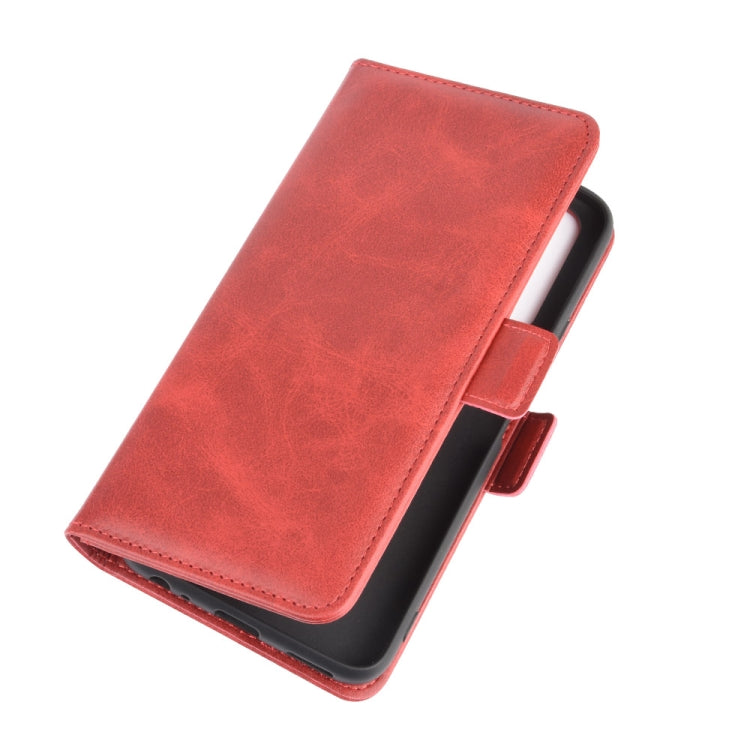 For Vivo Y70s Dual-side Magnetic Buckle Horizontal Flip Leather Case with Holder & Card Slots & Wallet