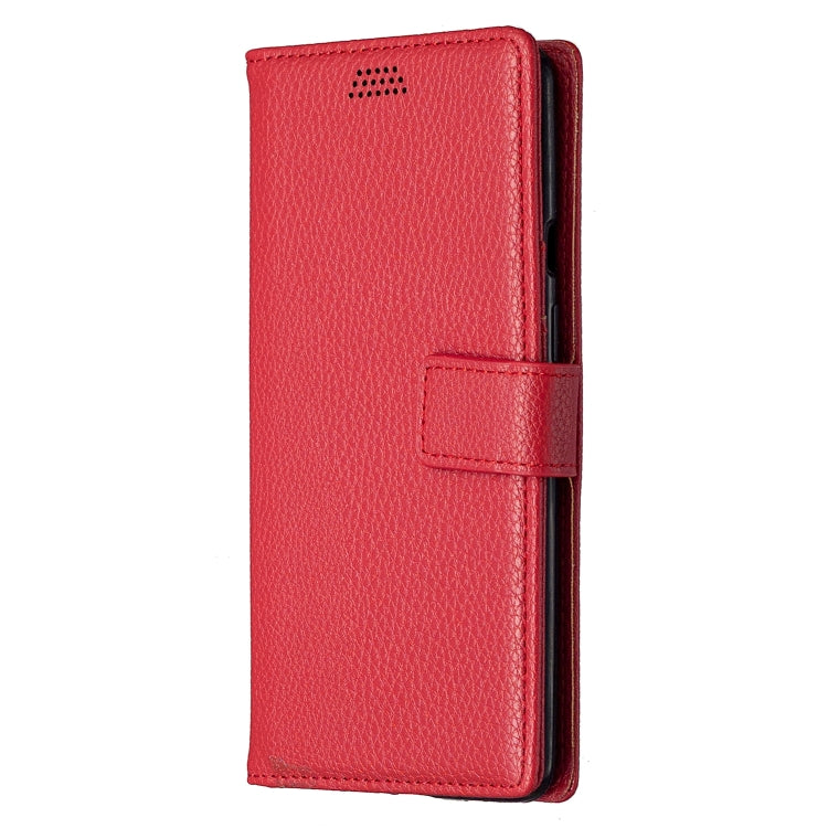 For OnePlus 8 Pro Litchi Texture Horizontal Flip Leather Case with Holder & Card Slots & Wallet & Photo Frame