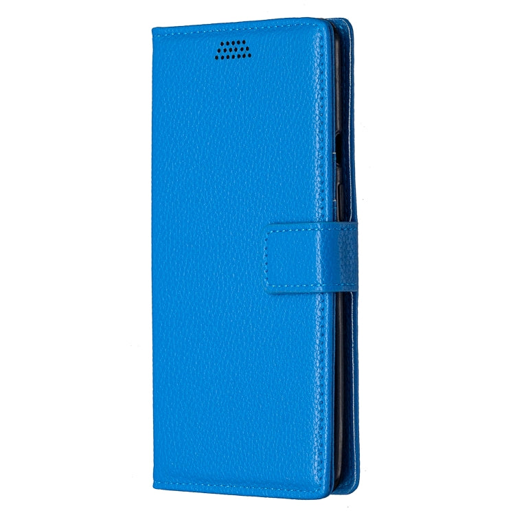 For OnePlus 8 Pro Litchi Texture Horizontal Flip Leather Case with Holder & Card Slots & Wallet & Photo Frame