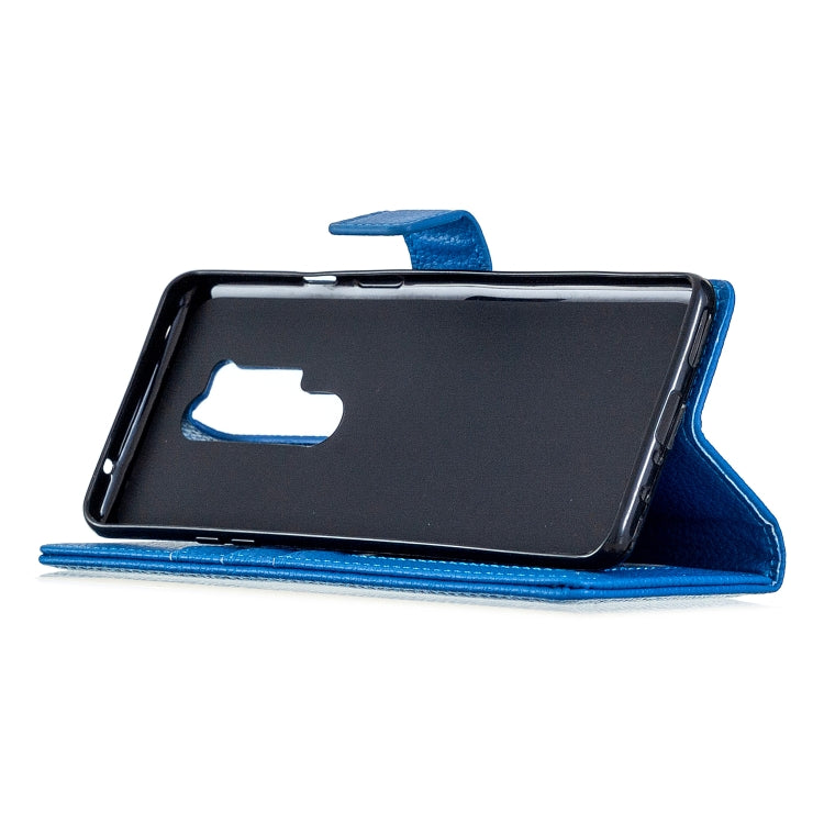 For OnePlus 8 Pro Litchi Texture Horizontal Flip Leather Case with Holder & Card Slots & Wallet & Photo Frame