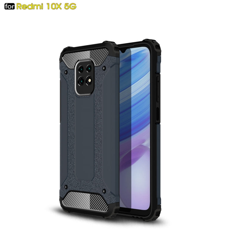 For Xiaomi Redmi 10X 5G Magic Armor TPU + PC Combination Case