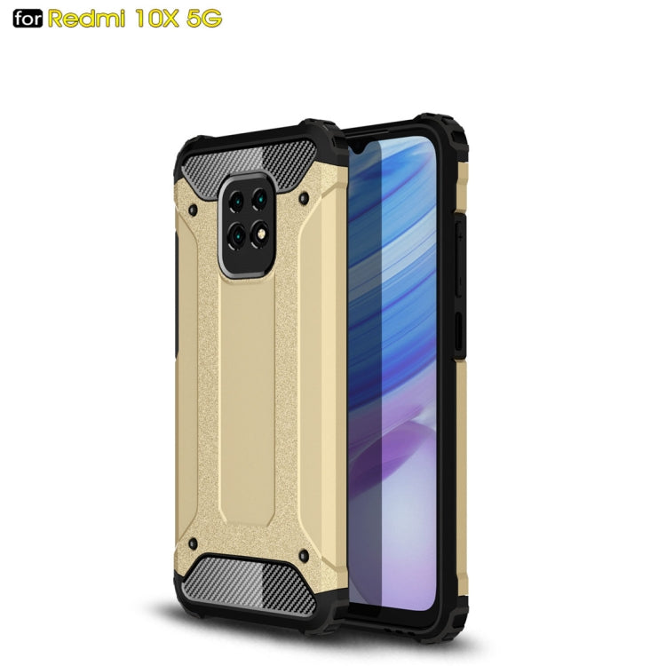 For Xiaomi Redmi 10X 5G Magic Armor TPU + PC Combination Case