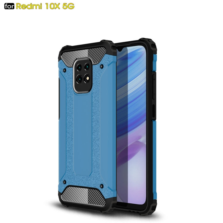 For Xiaomi Redmi 10X 5G Magic Armor TPU + PC Combination Case
