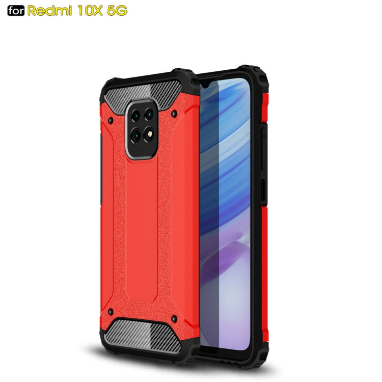 For Xiaomi Redmi 10X 5G Magic Armor TPU + PC Combination Case