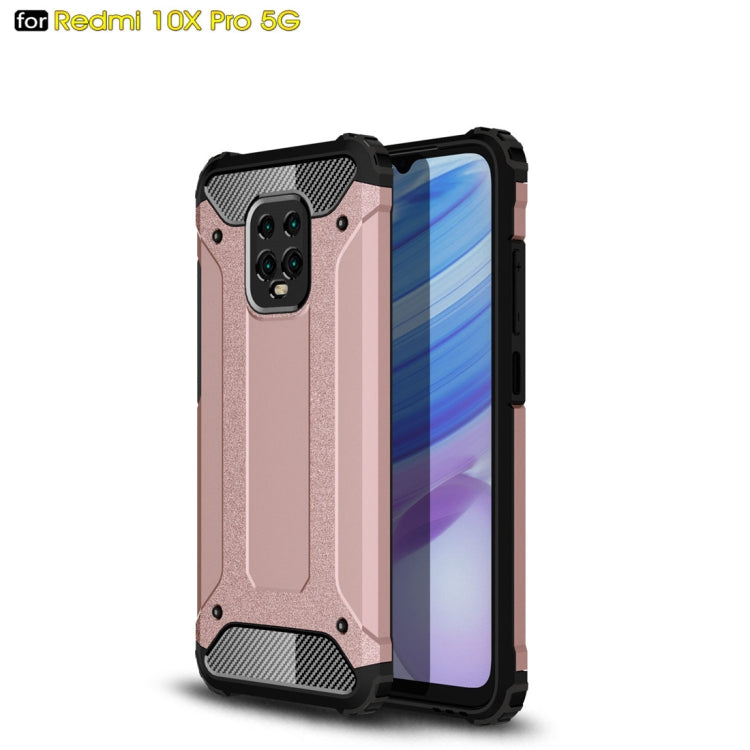 For Xiaomi Redmi 10X Pro 5G Magic Armor TPU + PC Combination Case