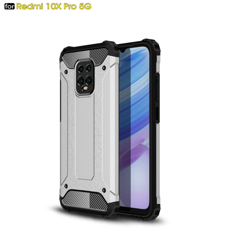 For Xiaomi Redmi 10X Pro 5G Magic Armor TPU + PC Combination Case