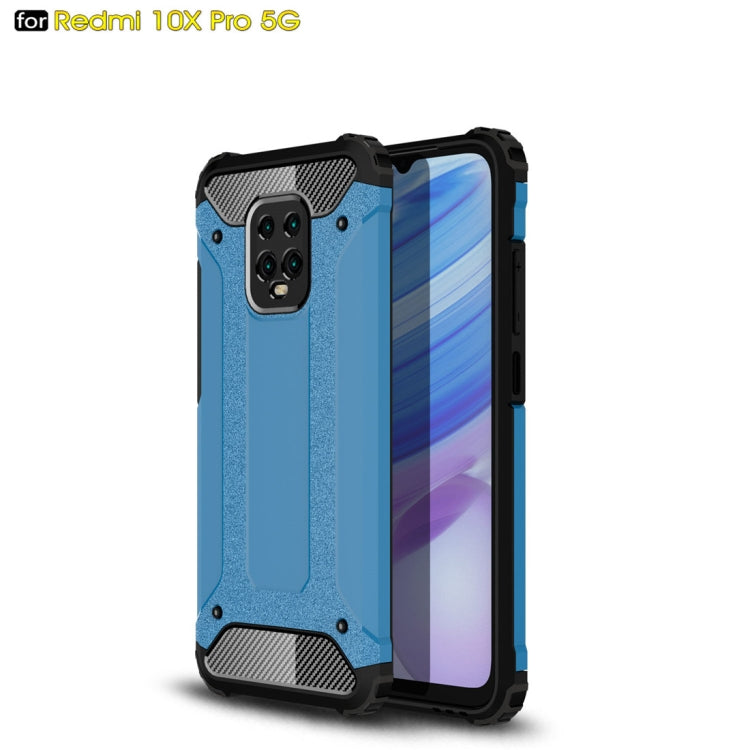 For Xiaomi Redmi 10X Pro 5G Magic Armor TPU + PC Combination Case