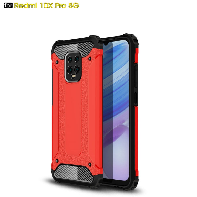 For Xiaomi Redmi 10X Pro 5G Magic Armor TPU + PC Combination Case