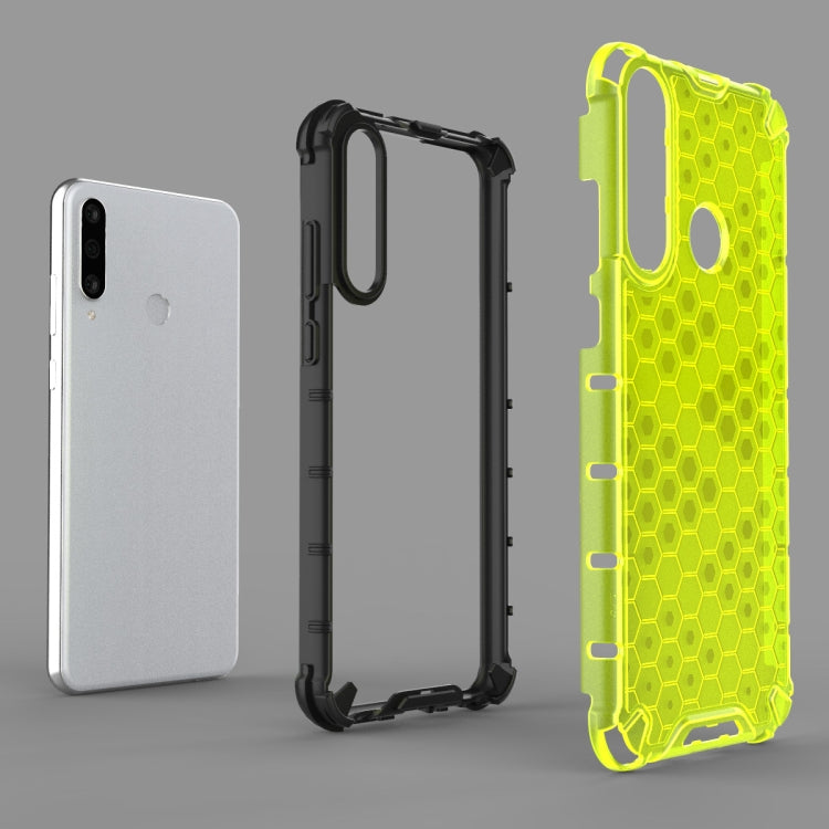 For Huawei Y7P Shockproof Honeycomb PC + TPU Case