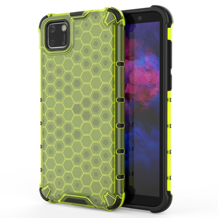 For Huawei Y5P Shockproof Honeycomb PC + TPU Case