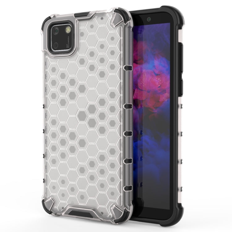 For Huawei Y5P Shockproof Honeycomb PC + TPU Case
