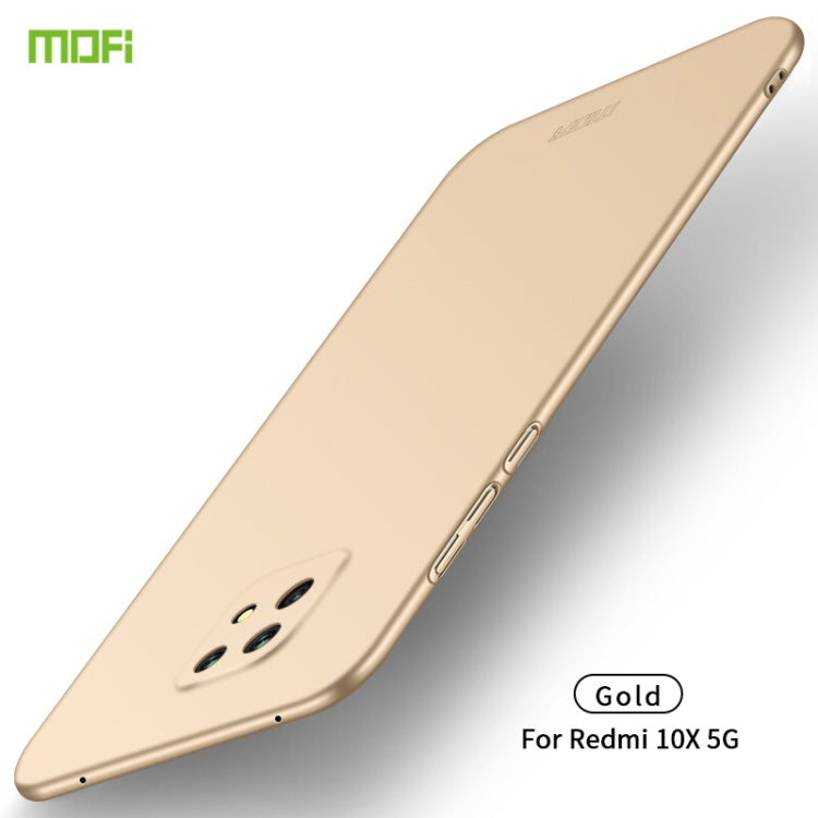 For Xiaomi Redmi 10X 5G MOFI Frosted PC Ultra-thin Hard Case