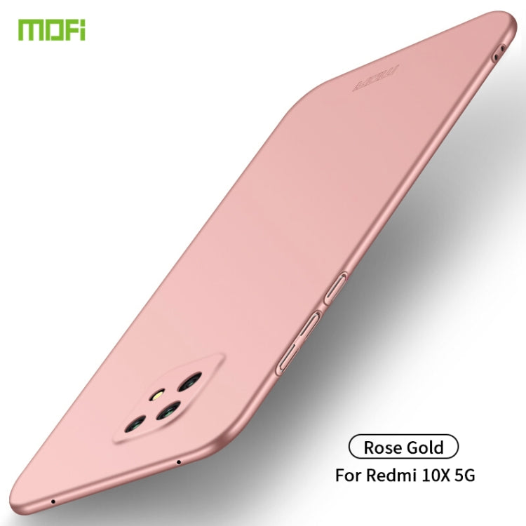 For Xiaomi Redmi 10X 5G MOFI Frosted PC Ultra-thin Hard Case