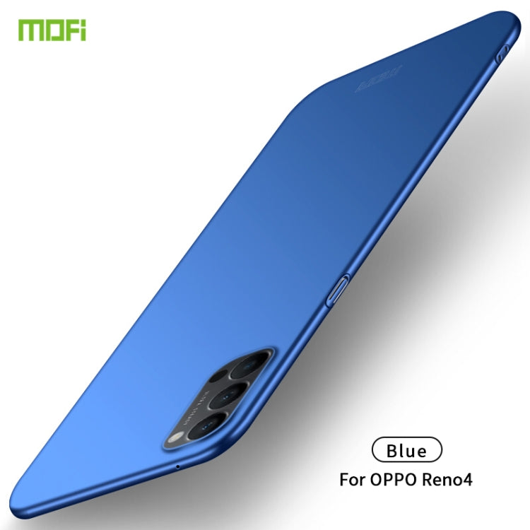 For OPPO Reno4 MOFI Frosted PC Ultra-thin Hard Case