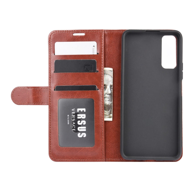 For Huawei Enjoy Z 5G R64 Texture Single Horizontal Flip Protective Case with Holder & Card Slots & Wallet& Photo Frame