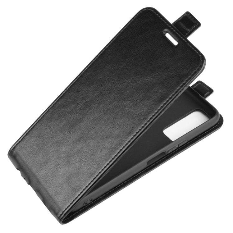 For Huawei Enjoy Z 5G R64 Texture Single Vertical Flip Leather Protective Case with Card Slots & Photo Frame