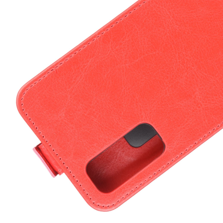 For Huawei Enjoy Z 5G R64 Texture Single Vertical Flip Leather Protective Case with Card Slots & Photo Frame