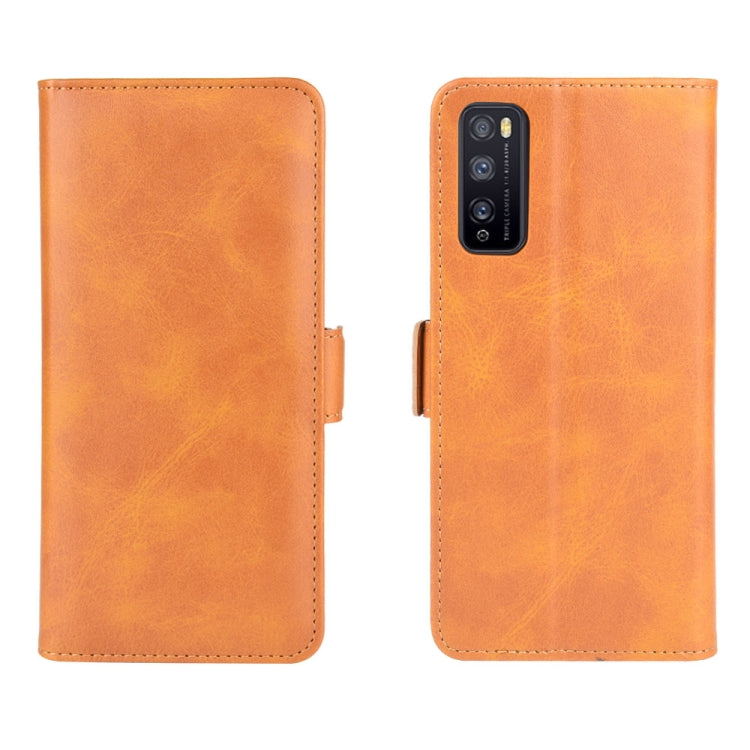 For Huawei Enjoy Z 5G Dual-side Magnetic Buckle Horizontal Flip Leather Case with Holder & Card Slots & Wallet