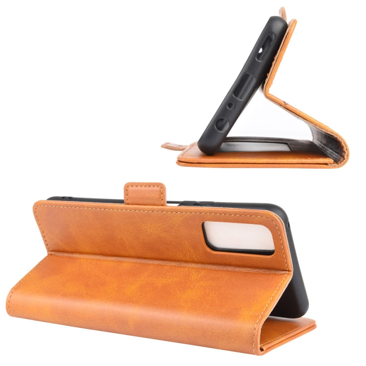 For Huawei Enjoy Z 5G Dual-side Magnetic Buckle Horizontal Flip Leather Case with Holder & Card Slots & Wallet