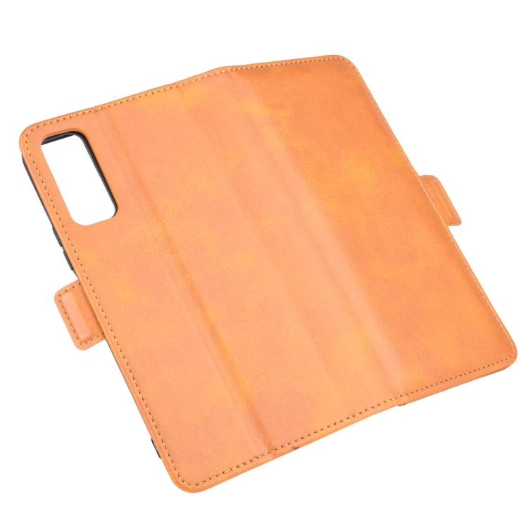 For Huawei Enjoy Z 5G Dual-side Magnetic Buckle Horizontal Flip Leather Case with Holder & Card Slots & Wallet