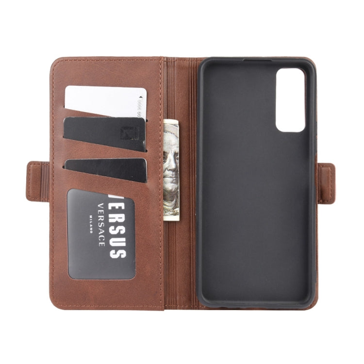 For Huawei Enjoy Z 5G Dual-side Magnetic Buckle Horizontal Flip Leather Case with Holder & Card Slots & Wallet