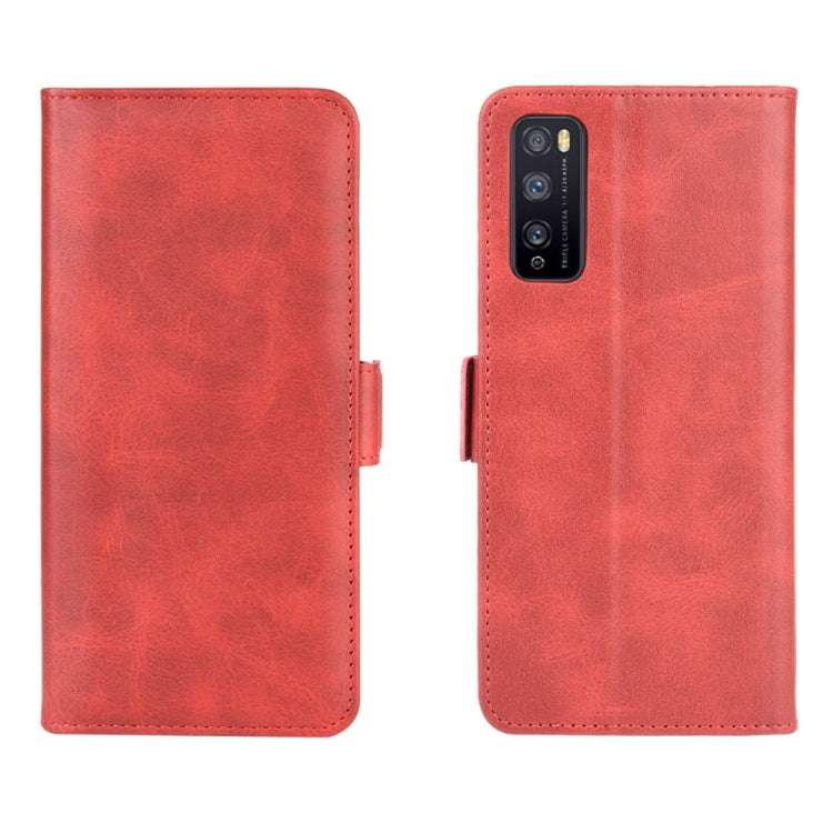 For Huawei Enjoy Z 5G Dual-side Magnetic Buckle Horizontal Flip Leather Case with Holder & Card Slots & Wallet