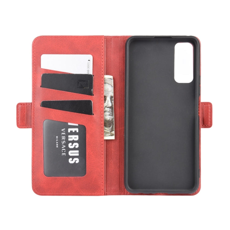 For Huawei Enjoy Z 5G Dual-side Magnetic Buckle Horizontal Flip Leather Case with Holder & Card Slots & Wallet