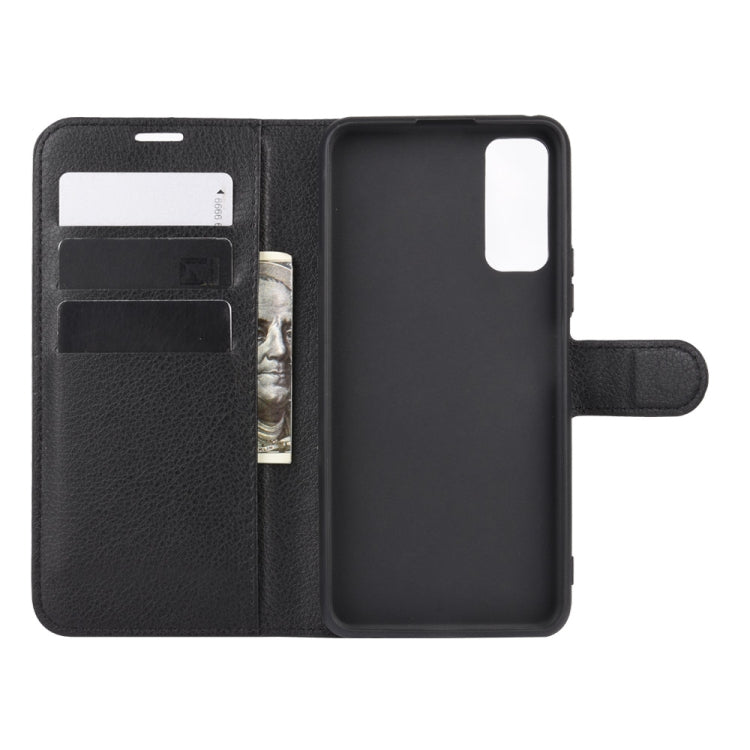 For Huawei Enjoy Z 5G Litchi Texture Horizontal Flip Protective Case with Holder & Card Slots & Wallet