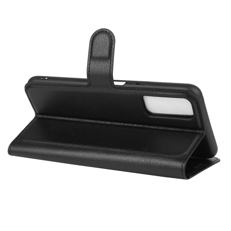 For Huawei Enjoy Z 5G Litchi Texture Horizontal Flip Protective Case with Holder & Card Slots & Wallet