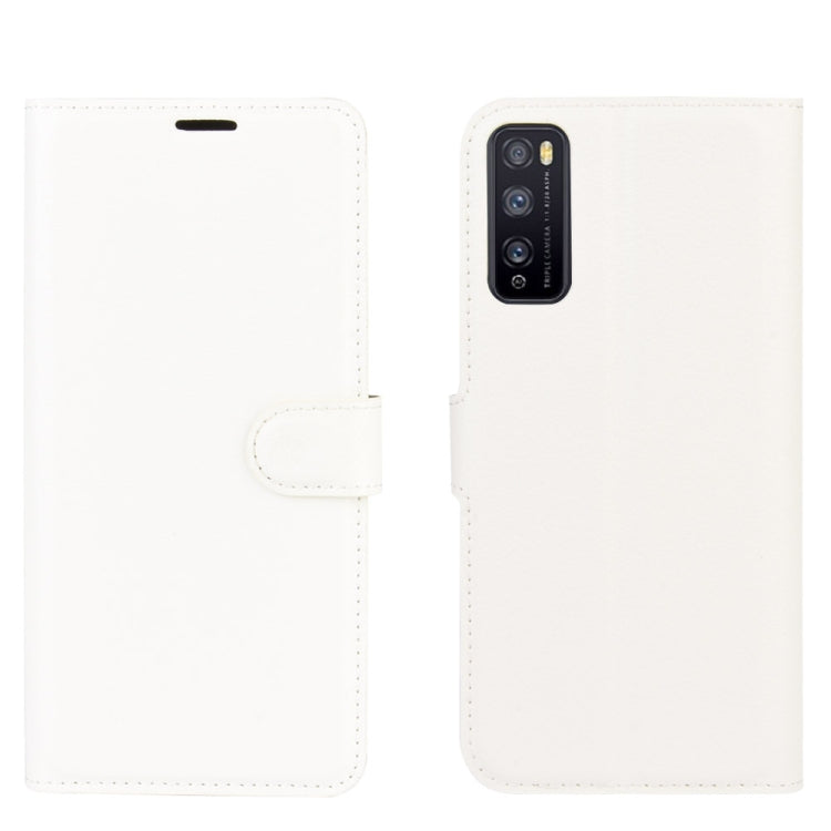For Huawei Enjoy Z 5G Litchi Texture Horizontal Flip Protective Case with Holder & Card Slots & Wallet