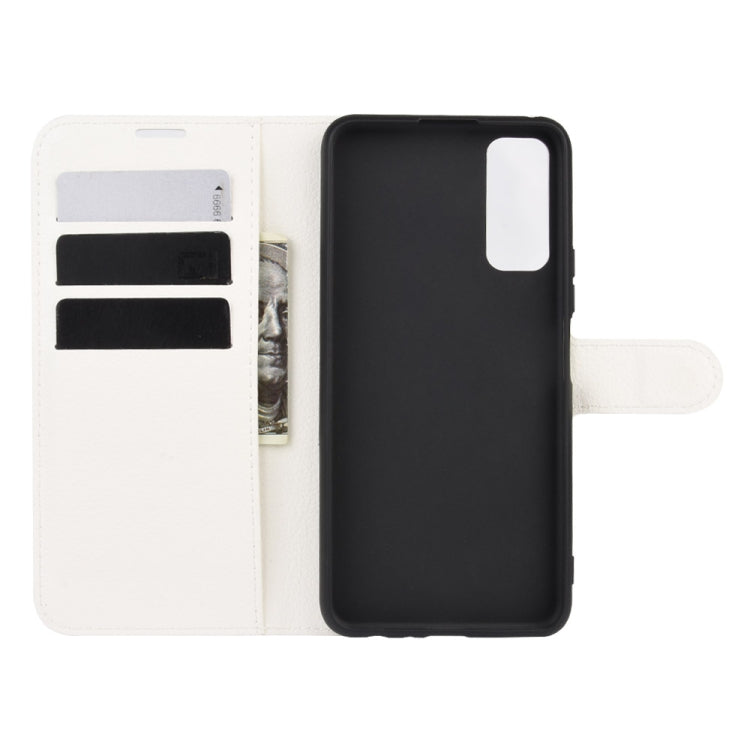 For Huawei Enjoy Z 5G Litchi Texture Horizontal Flip Protective Case with Holder & Card Slots & Wallet