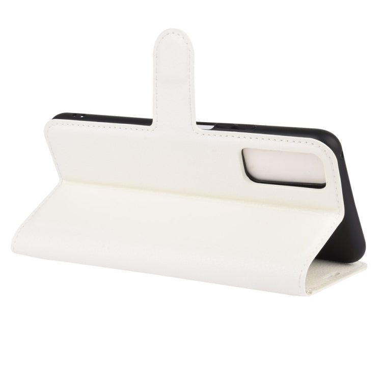 For Huawei Enjoy Z 5G Litchi Texture Horizontal Flip Protective Case with Holder & Card Slots & Wallet