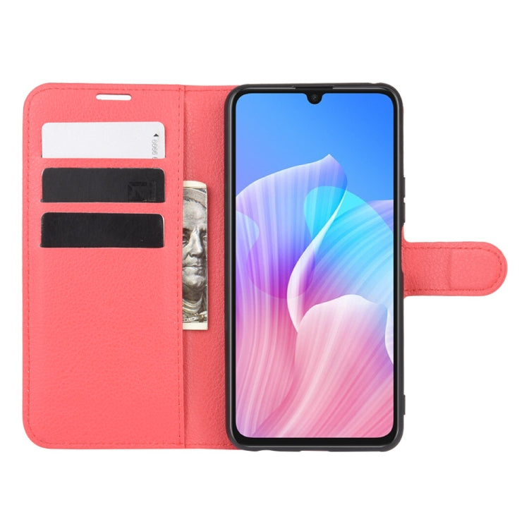For Huawei Enjoy Z 5G Litchi Texture Horizontal Flip Protective Case with Holder & Card Slots & Wallet