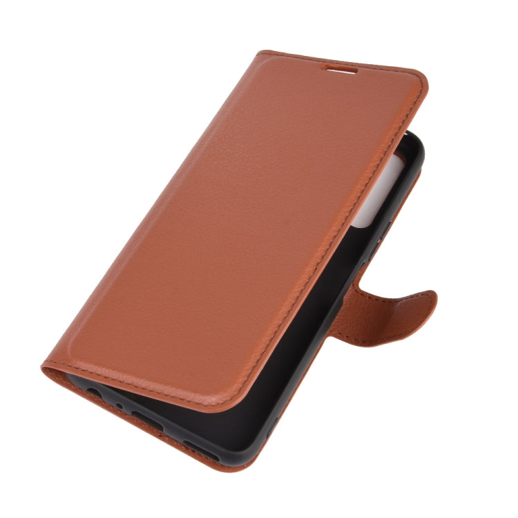 For Huawei Enjoy Z 5G Litchi Texture Horizontal Flip Protective Case with Holder & Card Slots & Wallet