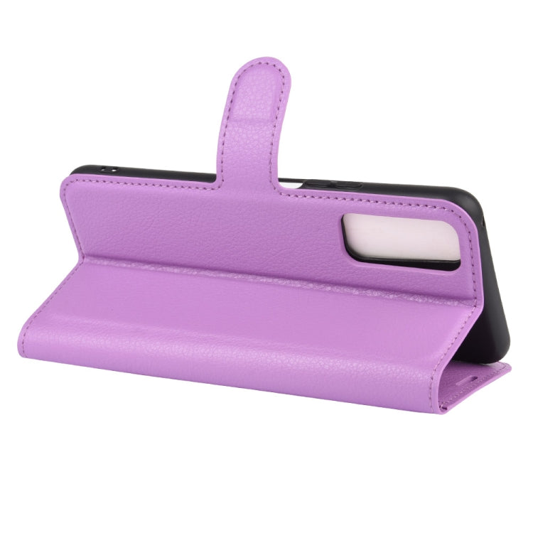 For Huawei Enjoy Z 5G Litchi Texture Horizontal Flip Protective Case with Holder & Card Slots & Wallet