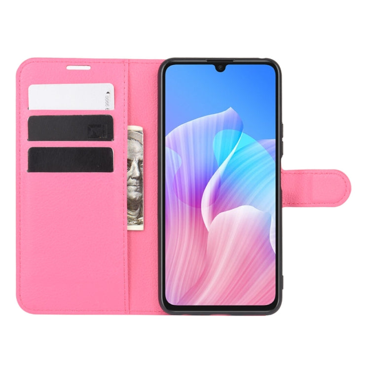 For Huawei Enjoy Z 5G Litchi Texture Horizontal Flip Protective Case with Holder & Card Slots & Wallet
