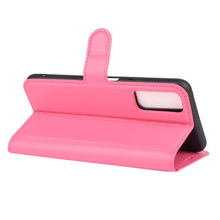 For Huawei Enjoy Z 5G Litchi Texture Horizontal Flip Protective Case with Holder & Card Slots & Wallet