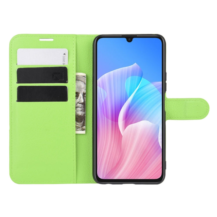 For Huawei Enjoy Z 5G Litchi Texture Horizontal Flip Protective Case with Holder & Card Slots & Wallet