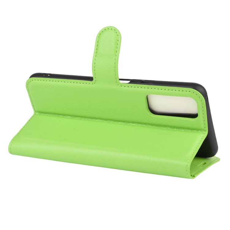 For Huawei Enjoy Z 5G Litchi Texture Horizontal Flip Protective Case with Holder & Card Slots & Wallet