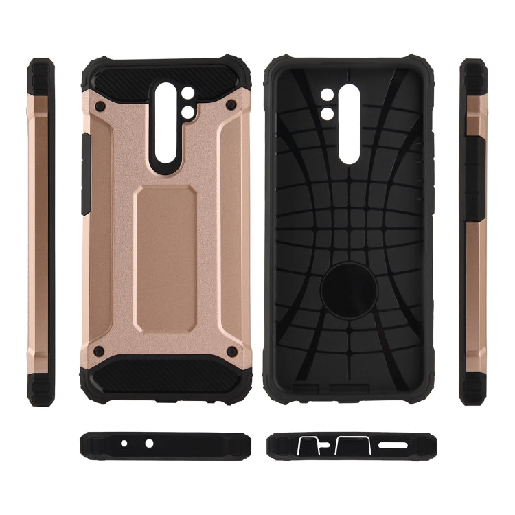 For Xiaomi Redmi 9 Magic Armor TPU + PC Combination Case (Grey)