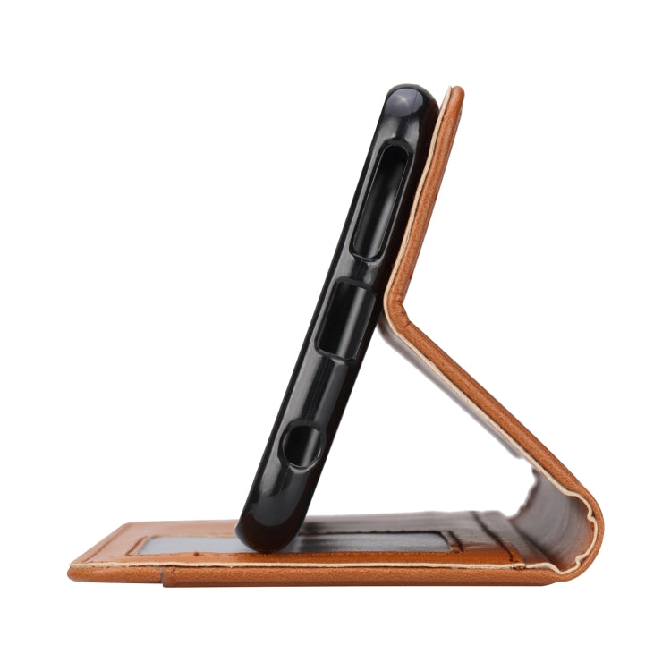 Knead Skin Texture Horizontal Flip Leather Case for Huawei Y7 Prime (2018) / Honor 7C / Enjoy 8, with Photo Frame & Holder & Card Slots & Wallet