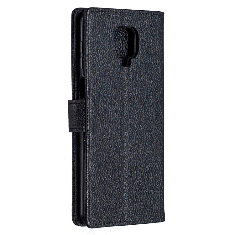 For Xiaomi Redmi Note 9 Pro / Note 9s / Note 9 Pro Max Litchi Texture Horizontal Flip Leather Case with Holder & Card Slots & Wallet & Photo Frame