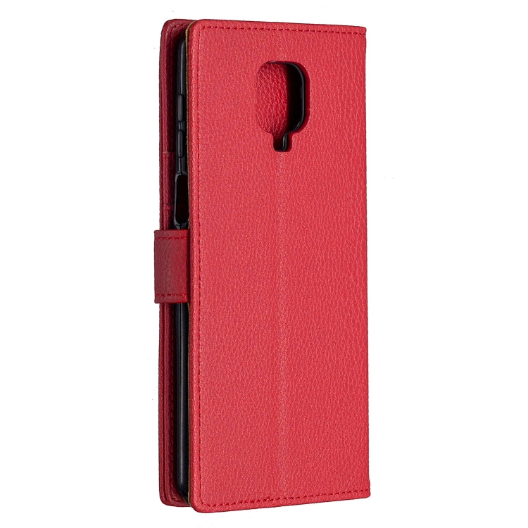For Xiaomi Redmi Note 9 Pro / Note 9s / Note 9 Pro Max Litchi Texture Horizontal Flip Leather Case with Holder & Card Slots & Wallet & Photo Frame