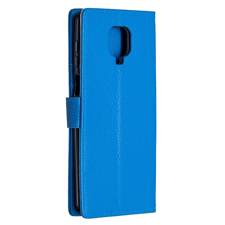 For Xiaomi Redmi Note 9 Pro / Note 9s / Note 9 Pro Max Litchi Texture Horizontal Flip Leather Case with Holder & Card Slots & Wallet & Photo Frame