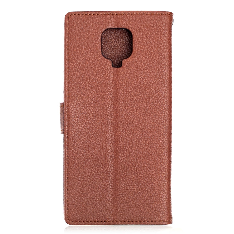 For Xiaomi Redmi Note 9 Pro / Note 9s / Note 9 Pro Max Litchi Texture Horizontal Flip Leather Case with Holder & Card Slots & Wallet & Photo Frame