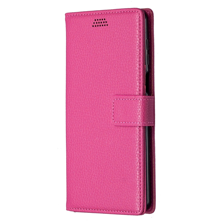 For Xiaomi Redmi Note 9 Pro / Note 9s / Note 9 Pro Max Litchi Texture Horizontal Flip Leather Case with Holder & Card Slots & Wallet & Photo Frame