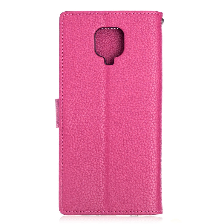 For Xiaomi Redmi Note 9 Pro / Note 9s / Note 9 Pro Max Litchi Texture Horizontal Flip Leather Case with Holder & Card Slots & Wallet & Photo Frame