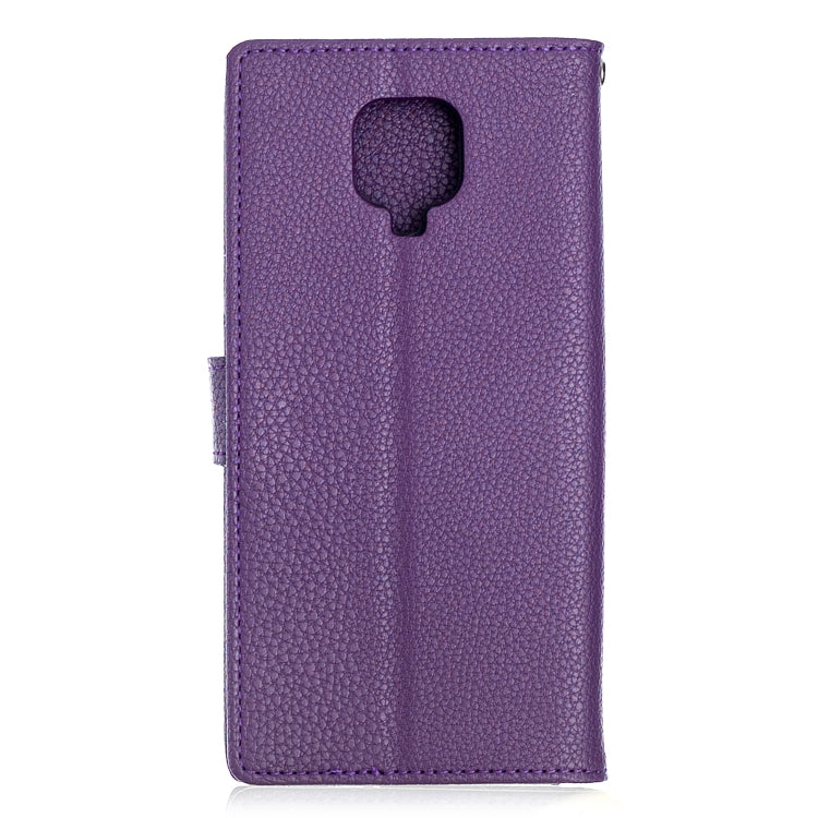 For Xiaomi Redmi Note 9 Pro / Note 9s / Note 9 Pro Max Litchi Texture Horizontal Flip Leather Case with Holder & Card Slots & Wallet & Photo Frame